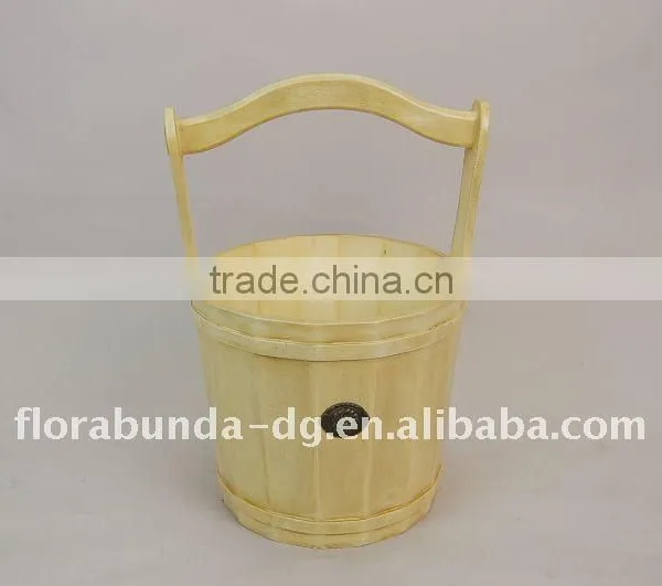 Wooden Garden Bucket