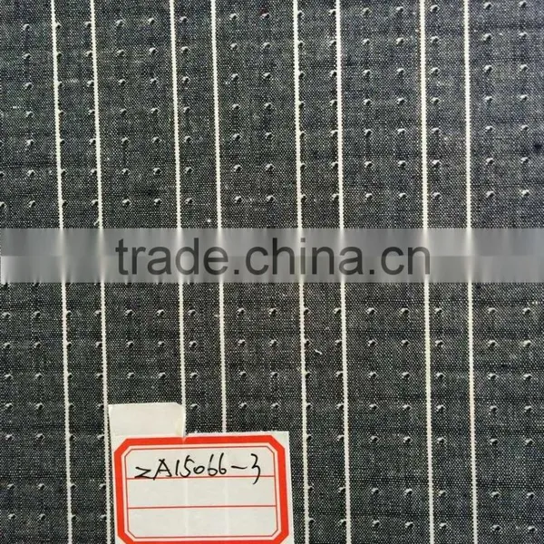 Woven Fabric Poly Cotton 65/35 Plaid Shirt Fabric Supplier photo-4