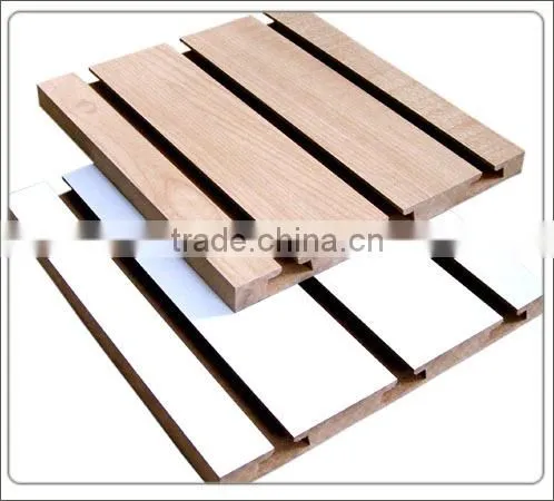 Best Quality and Best Price 1220 x 2440 x 18mm Slot Board Panel photo-2