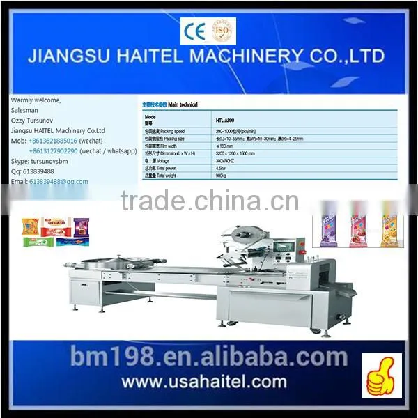 Best Type of Automatic Pillow Packing Machine for Candies
