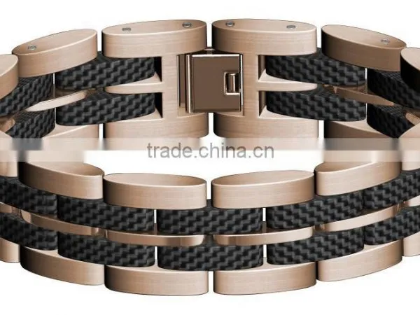 10 mm Wide Blue 316L Stainless Steel Bracelet for Men Most Popular Products Bracelet photo-4