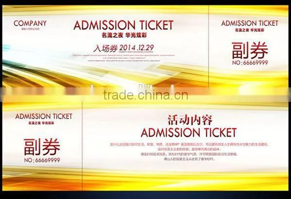 Thermal Paper Roll Tickets Printing From China photo-5