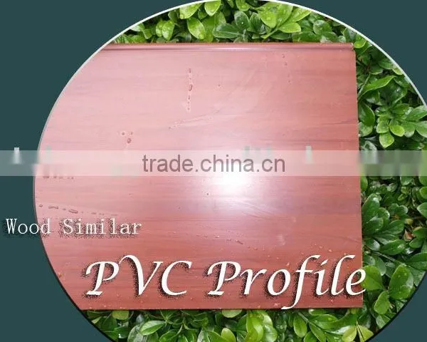 Pvc Full Body Wood Grain Color Profile