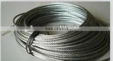 304/316 stainless steel wire rope