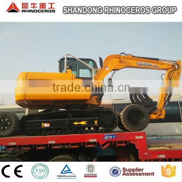 XINIU Manufacturer X8 8 Ton Wheel Excavator for Sale photo-5