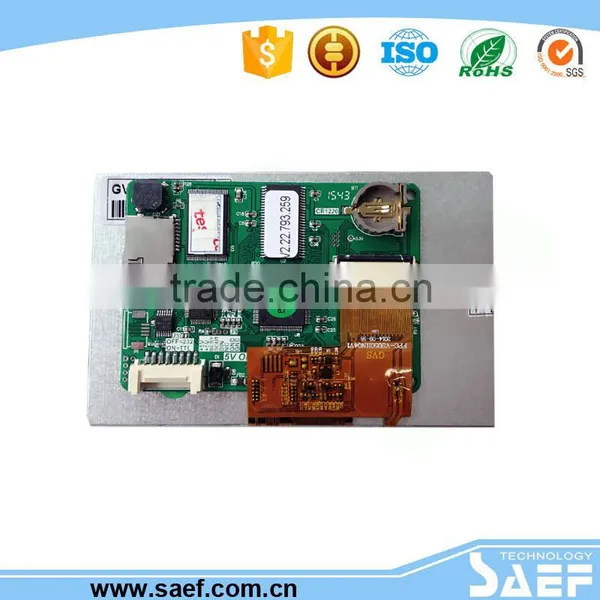LCD Display RS232 / TTL Interface, 800 x RGB x 480 Graphic Lcd Module 7 Inch Tft for Industrial Field photo-4