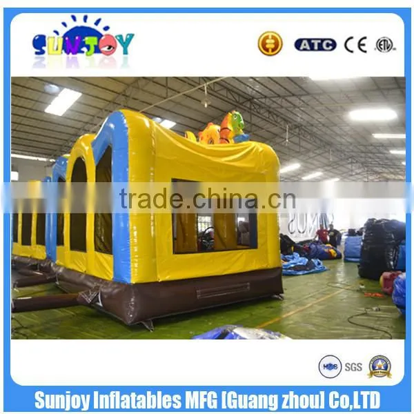 Whosale Inflatable Toys For Kids Inflatable Dinosaur Bouncy Castle Combo photo-5