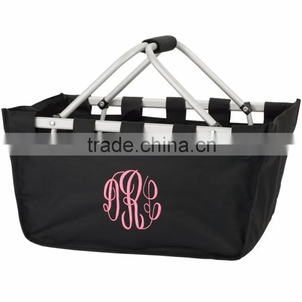 Wholesale Boutique Easter Basket Monogrammable Market Shopping Basket