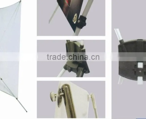 Portable Stable Steel Material x Banner Stand System