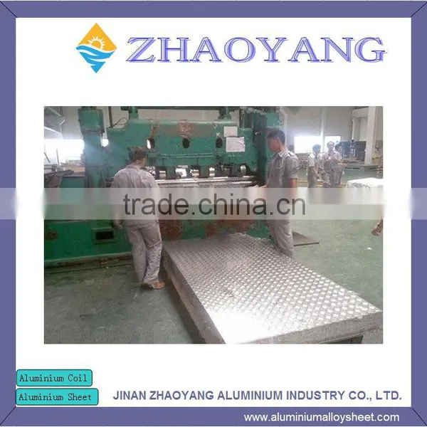 High Quality Embossed 5 Bars 2mm 3mm Aluminum Sheet Aluminum Plate photo-2