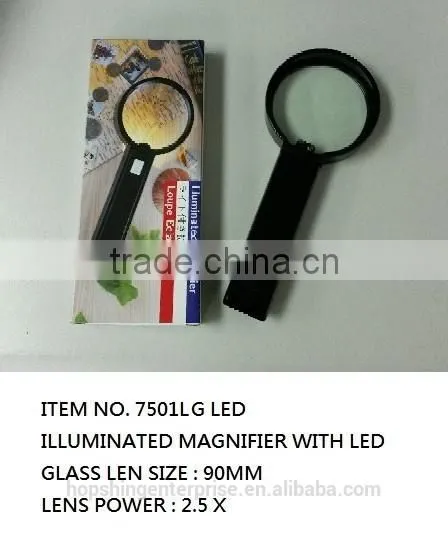 ILLUMINATED MAGNIFIER WITH LED