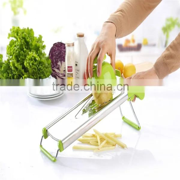 Stainless Steel Hand Mandoline V Blade Fruit and Vegetable Slicer photo-2