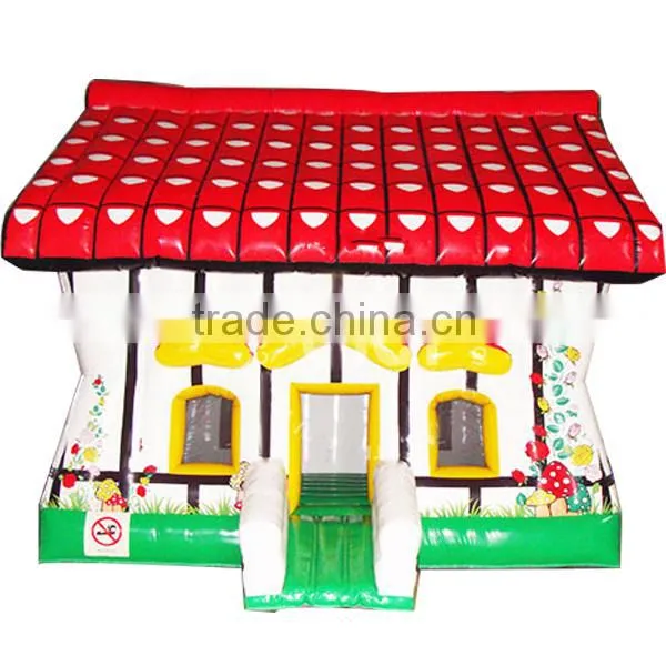Happy House Inflatable Bouncer Castle , Air Bouncer Inflatable Trampoline photo-2