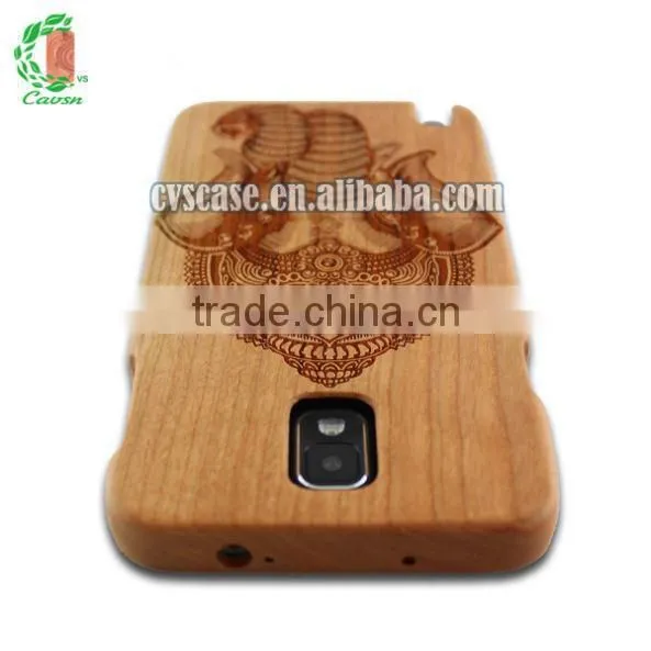 High Quality Leather Wood For Samsung Galaxy S4 Mobile Phone Case J2 photo-5