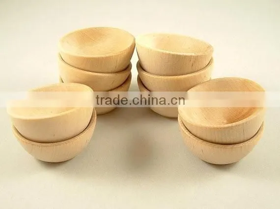 Bulk Production Beech Wooden Bowls/Beech Wooden for Food,serving,salad Bowl photo-5
