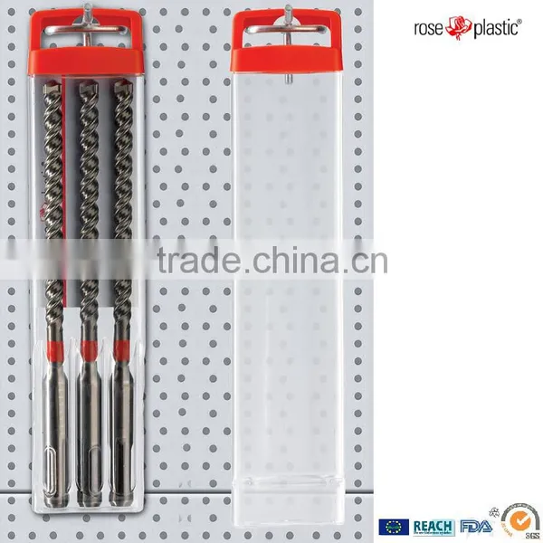 Plastic Unit Pack Packaging Tube for Drills Slim Pack