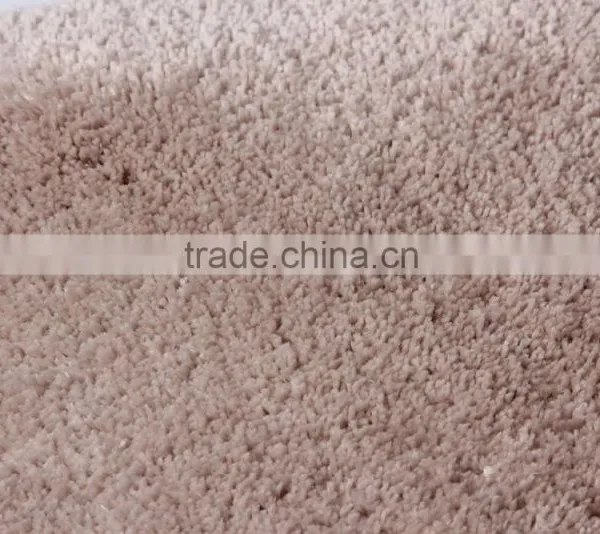 DaDa Solid Clocr 100% Polyester Anti_slip Bathroom Mat photo-2