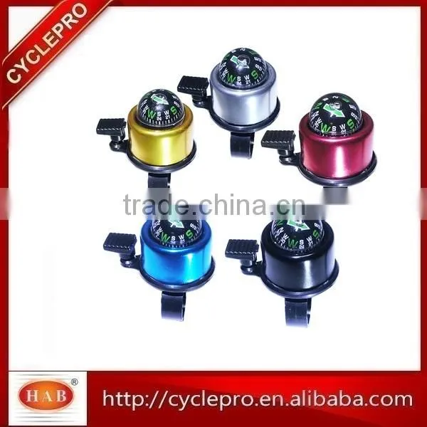 Aluminium Alloy Blue White Red Yellow Novelty China Bicycle Bike Bell With Compass photo-6