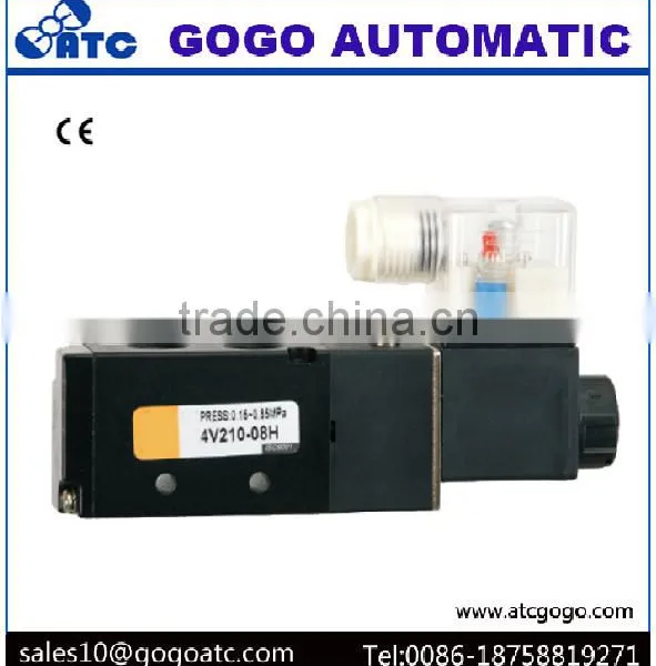 Nice Replacement for 24vdc Airtac Solenoid Valve 4v210-08 photo-2