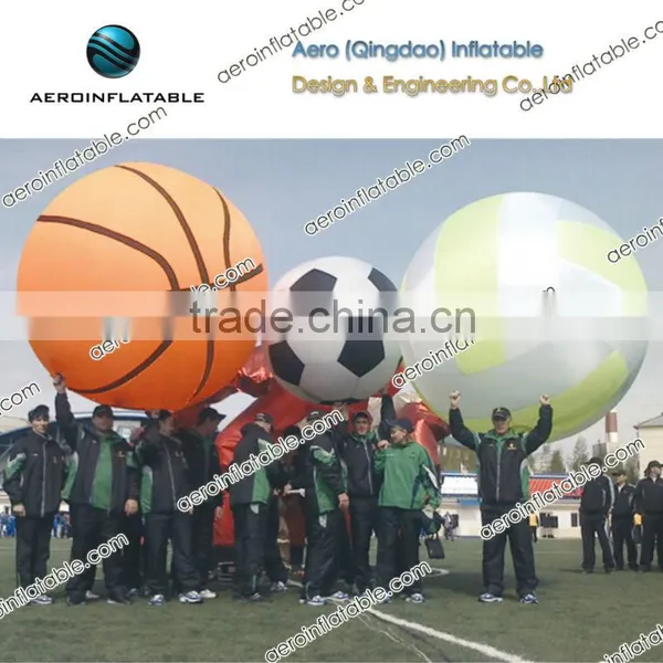 Inflatable , Basketball, Football and Volleyball for Adverdising