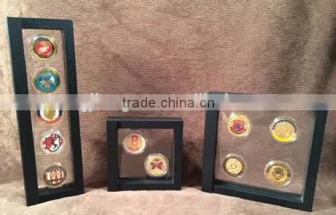 Challenge Coin Case - Five Coin Display, Challenge Coin Displays, Military Coin Display Cases photo-2