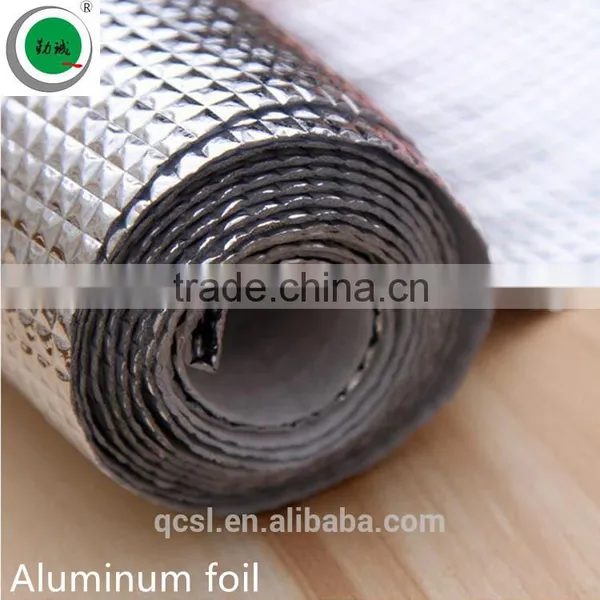 Foam Rubber for Flip Flops Aluminum Foil Woven Fabric EPE Foam Foil Radiant Barrier Aluminum Woven EPE Foil Insulation photo-4