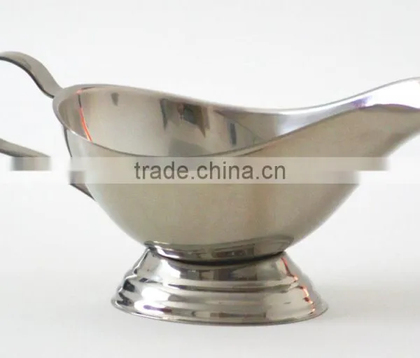 Stainless Steel Gravy Boat High Quality photo-4