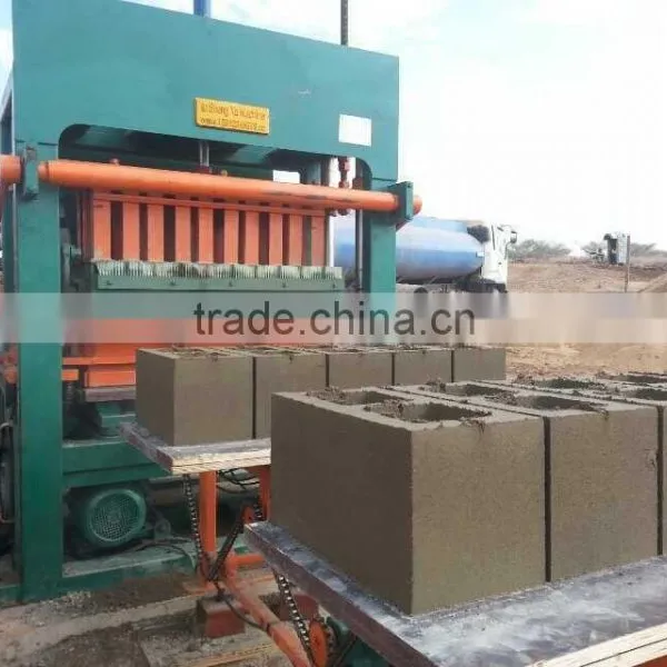 QT5-20 Automatic Baking-free Concrete Clay Block/paver Making Machines/curb Stone Machinery Price List photo-2