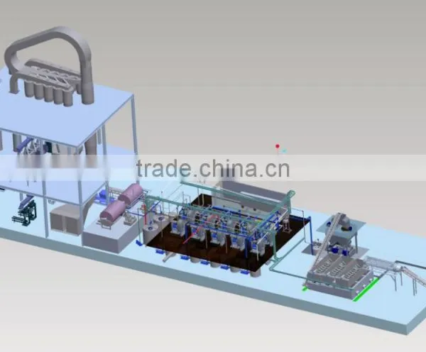 Cassava Flour Processing Machine