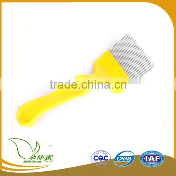 Basic Beekeeping Tools Kit -6 Pcs Bee Hive Smoker /Bee Brush /Hive Tool /Uncapping Fork /Bee Feeder photo-4