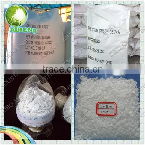 CAS 10035-04-8 74% Calcium Chloride Dihydrate photo-3