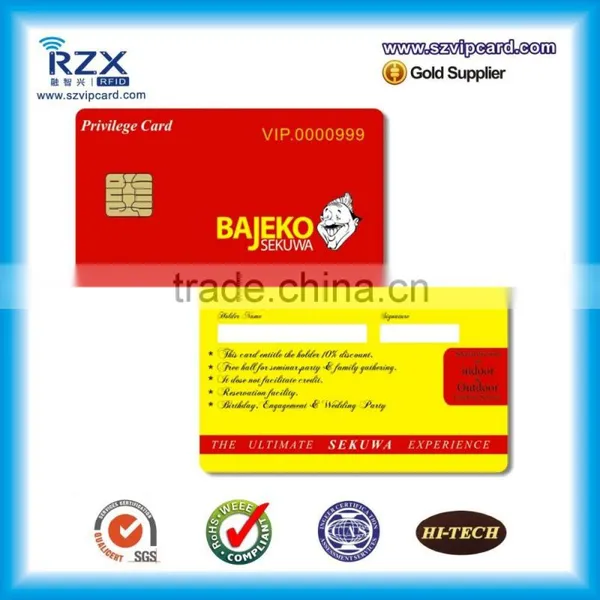 Siemens 4428 Contact Pvc Smart ic Card With Chip photo-6