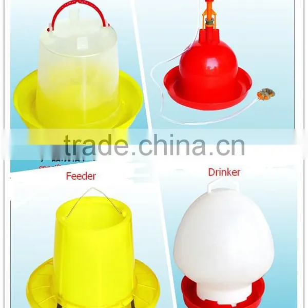 Poultry Plastic Drinker and Feeder