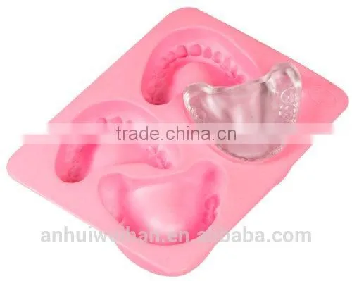 High Quality Food Grade Custom Ice Cube Trays, Vampire Shaped Ice Cube Trays, Teeth Ice Cube Trays
