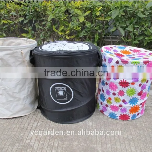 Pop up Waste Leaf Garden Bag Tool Bucket UV Resistant Easily Collapsible Both Indoors and Outdoors photo-4