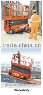 JCPT1412HD/1612HD Self-Propelled Rough-Terrain Scissor Lifts -- HK Mingyang photo-4