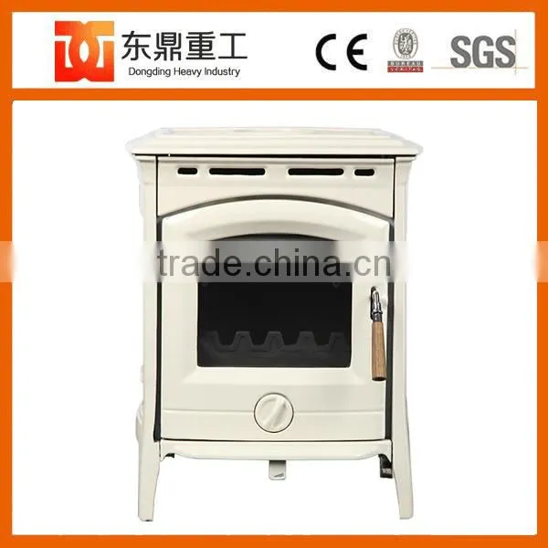 Multi Fuel Type Wooden Burning Stove/fireplace Heater HF905UCE Ivory White Colour photo-2