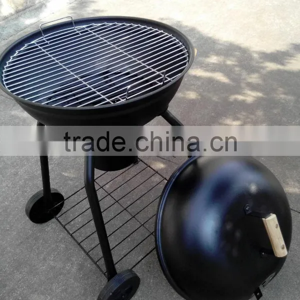 High End 20"kettle Bbq Grills Trolley photo-5