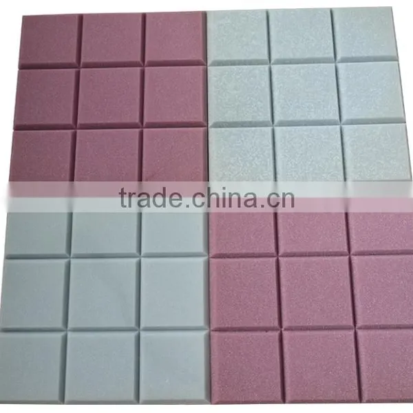 High Quality Acoustic Fiber Board Pyramid Shape