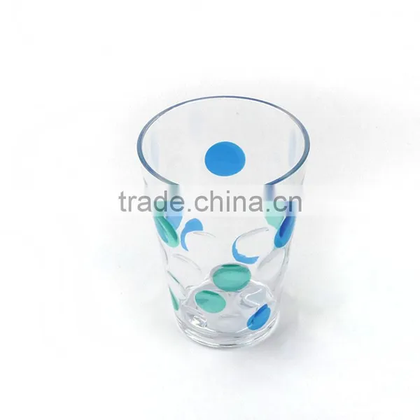 Plastic Tea Cup With Dot Design photo-3