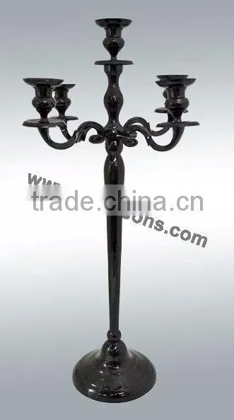 Wholesale Black Candelabras Wedding & Candle Holders Black Candelabras photo-2