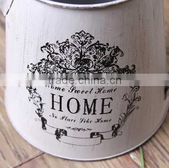 High Quality Antique Metal Flower Jug/Metal Milk Pot/Metal Flower Dispalyer photo-4