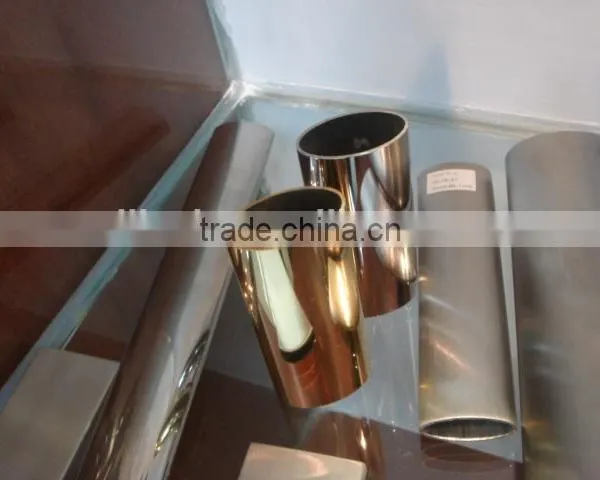 Hardware Product AISI304/316 Stainless Steel U-Shape Channel Pipe for Interior and Exterior Stairs photo-2