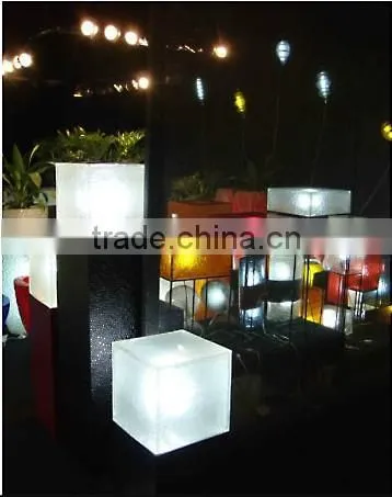 Colorful Led Used Bar Stools With Infrared Remote Control