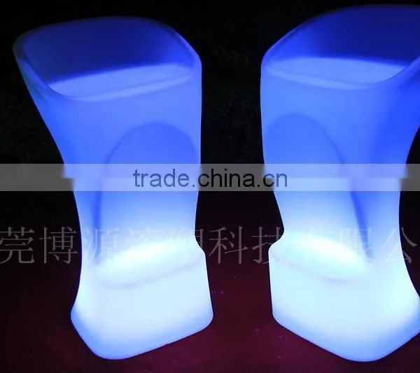Remote Color Changing Stylish Rechargeable LED Flashing Bar Stool photo-3