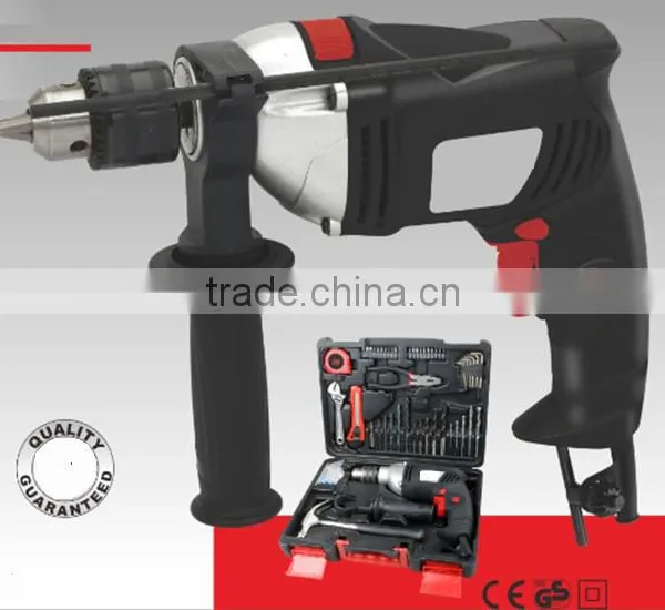 India Hot Sales 6.5mm/10mm 230w Power Portable Mini Manual Hand Drill Machine Small Straight Electric Drill photo-5