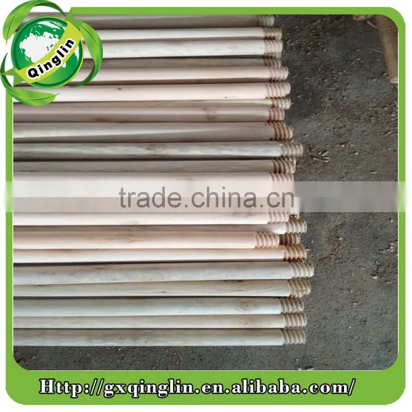 Standard Thread Natural Wood Stick 120*2.2cm for Household Use photo-2