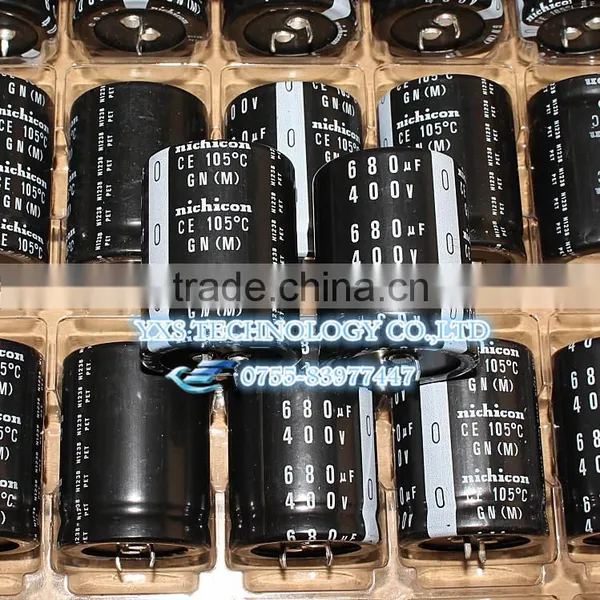 400v680uf Japan Nichicon Nichicon 35 * 45 GN Electrolytic Capacitor 105 Degrees New Import photo-3
