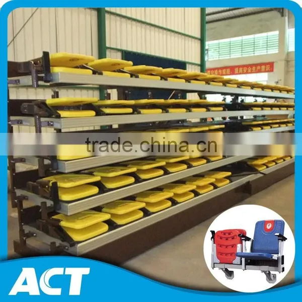 Portable Steel Grandstand Seating With Plastic Seats for Indoor photo-3