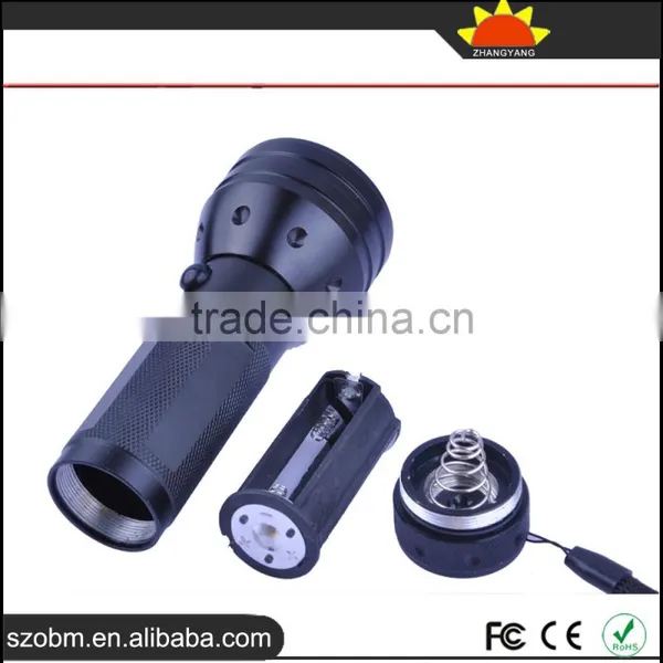 Wholesale OEM 51 LED 395nm - 400nm UV Purple Light LED Flashlight Torch photo-4